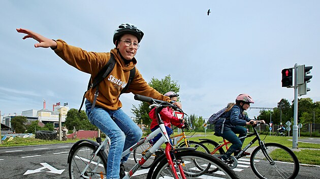 V eskch Budjovicch oteveli opraven dopravn hit, kter m nov pronajat msto.