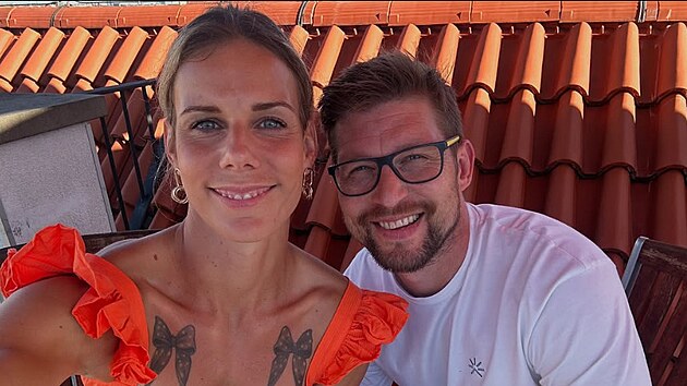 Nikola Ogrodníková a Petr Vrána