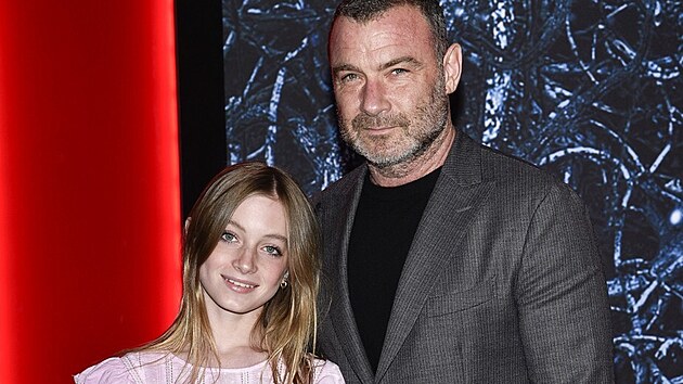Kai Schreiberov� a Liev Schreiber (New York, 14. kv�tna 2022)