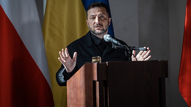 Ukrajinský prezident Volodymyr Zelenskyj je po necelých dvou letech znovu na návštěvě Česka. (4. května 2025)