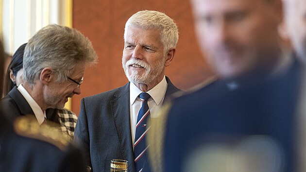 Prezident Petr Pavel jmenoval nov� gener�ly. (8. kv�tna 2025)