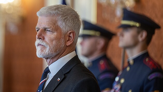 Prezident Petr Pavel jmenoval nov� gener�ly. (8. kv�tna 2025)