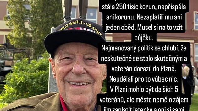 Pspvek Jiho Klce k veternovi, kter po 80 letech zavtal na plzesk Slavnosti svobody.