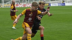 Utkání 2. kola nadstavby první fotbalové ligy - skupina o záchranu: Dukla Praha...