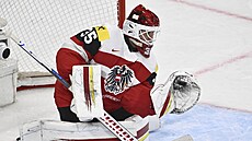 Atte Tolvanen v brance Rakouska finské hráe poádn potrápil.