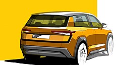 Jak by mohl nový Karoq vypadat, jsme si nechali p�edstavit nezávislého designéra Petra Sieberta.