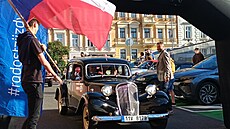 V pátek 2. kvtna ráno odstartovala od Národního technického muzea v Praze...