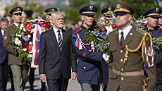 Prezident Petr Pavel a starosta �eporyjí Pavel Novotný (vlevo) na snímku z roku 2022.