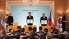 Fórum Energie pro budoucnost v Lichtentejnském paláci. eské a korejské firmy...