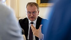 Nastupující eský velvyslanec v Rusku Daniel Kotoval. (7. kvtna 2025)