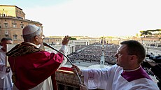 Novým pape�em se stal americký kardinál Robert Francis Prevost, p�ijal jméno...