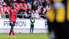 Youssoupha Sanyang, fotbalista �védského Östers IF, je na seznamu vyhlédnutých...