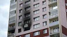 V sedmém podla�í panelového domu v Ostrav� � Dubin� z�ejm� vybuchla...