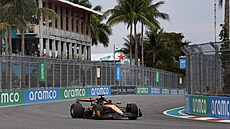 Oscar Piastri jede Velkou cenu Miami.