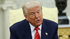 Americký prezident Donald Trump (6. kvtna 2025)