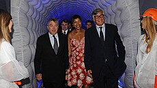 43. MFFKV - ve�írek �EZ - Robert De Niro a Ji�í Barto�ka - Mezinárodní filmový...