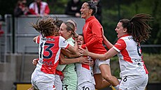 Fotbalistky Slavie získaly domácí pohár