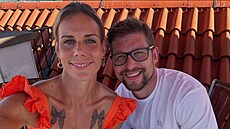 Nikola Ogrodníková a Petr Vrána