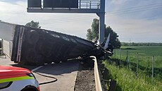 Nehoda na dálnici D2 (7. kv�tna 2025)