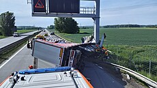 Nehoda na dálnici D2 (7. kv�tna 2025)
