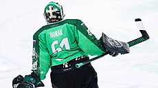 Luká Horák, branká Lublan i slovinské hokejové reprezentace.