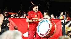 Manolo el del Bombo p�i svém posledním zápase