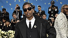 A$AP Rocky na Met Gala v New Yorku (5. kv�tna 2025)