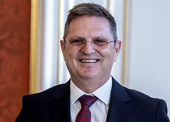 Prezident Petr Pavel pijal na Hrad nového slovenského velvyslance Martina...