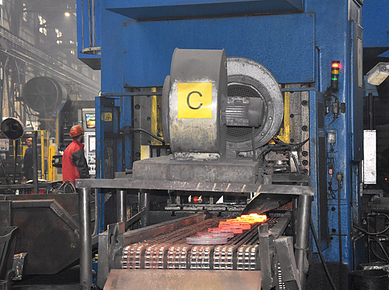 MSV Metal Studénka spustila zkraje kvtna 2025 pln robotizovanou kovací linku...