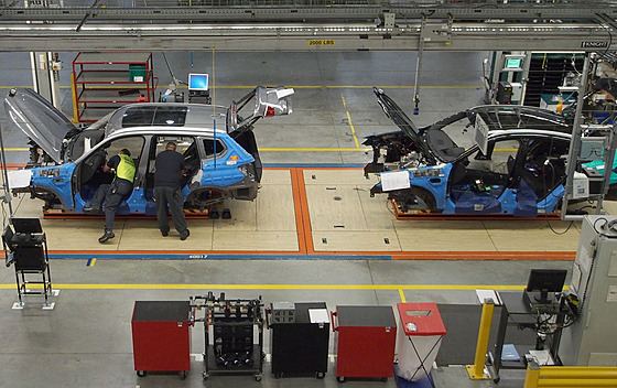 Továrna nmecké automobilky BMW v americkém Spartanburgu v Jiní Karolín (28....