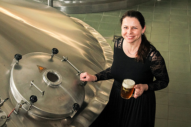 Klára Konupíková, editelka pivovaru Starobrno, na varn. (2025)