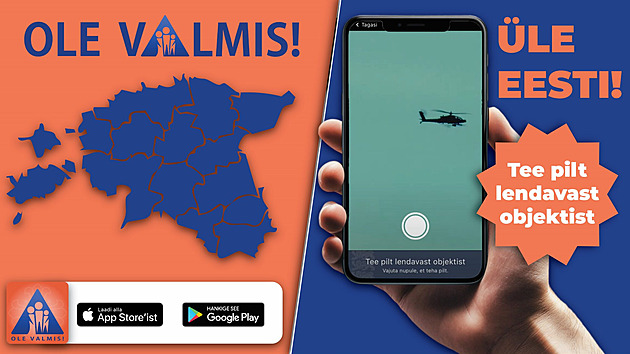 Hlaste každý letoun, vybízí Estonce armáda a zavádí speciální aplikaci