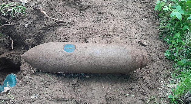 Poblí eského Krumlova byla nalezena puma SD 70 z výzbroje nmecké Luftwaffe.