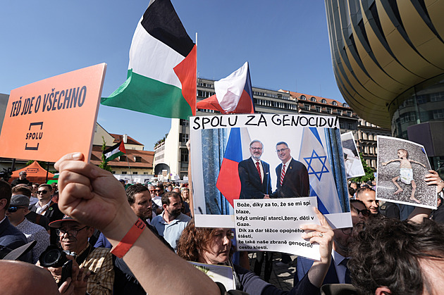 Palestinské vlajky na školách nejde hájit akademickou svobodou, kritizoval Plaga