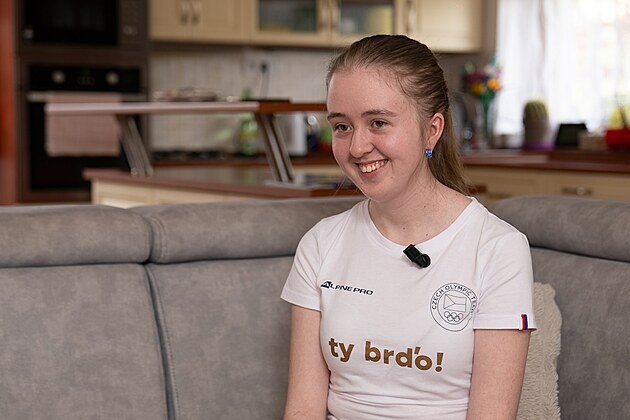 Aneta pacientka s Friedraichovou ataxi
