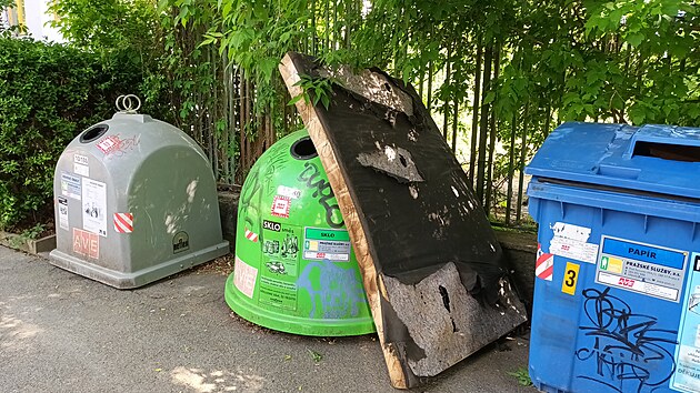 Ulice Brigádník na Sídliti Solidarita v Praze 10-Stranicích