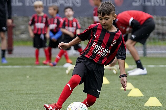 V Praze se chyst AC Milan Academy Junior Camp pro mal i velk fotbalisty a...