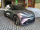 Koncept malého elektromobilu Cupra Raval