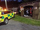 V obci Bezinky - Nectava na Svitavsku narazila dodvka do drnho domku,...
