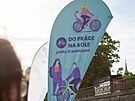 Iniciativa se propojuje s celorepublikovou kvtnovou vzvou Do prce na kole.
