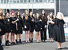 Most, 18.5.2025, Mistrovství svta superbik v Most, nedle. Hymna na...