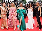 Móda na zahájení filmového festivalu v Cannes (13. kv�tna 2025)