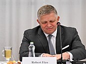 Slovenský premiér Robert Fico zamíil do Handlové, kde se ped rokem stal...
