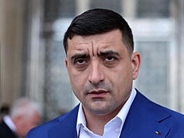 Kandidát na rumunského prezidenta George Simion (18. kvtna 2025)