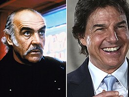 Herec Sean Connery vypadal v edesáti letech o dost starí ne hvzdný Tom...