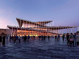 Takhle bude vypadat nová pra�ská Vltavská filharmonie, která má na hole�ovickém...