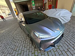 Koncept malého elektromobilu Cupra Raval