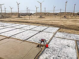 K 25. dubnu 2024 dosáhla celková produkce soli v zemi 2,118 milionu tun, ím...