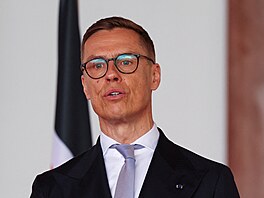 Finský prezident Alexander Stubb (12. kvtna 2025)