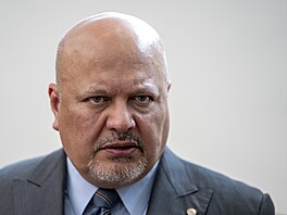 Hlavní prokurátor Mezinárodního trestního soudu (ICC) Karim Khan (3. �ervence...